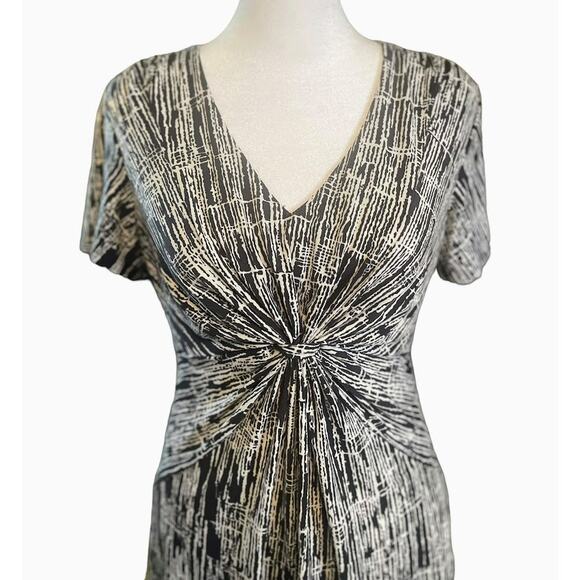 Daisy Fuentes Women's Top Black & White Abstract - Small - Picture 2 of 5